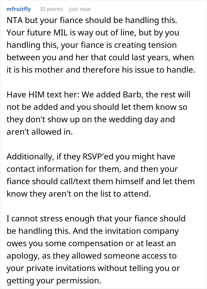 Woman Wants To Bill MIL After Her Surprise Wedding Guests No One Wanted
