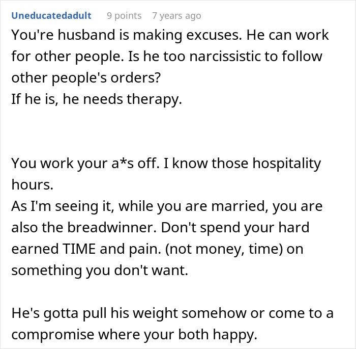 Man Asks Wife To Quit Her Business And Go Back To Work, He Doesn’t Expect It To Backfire Man Asks Wife To Quit Her Business And Go Back To Work, He Doesn’t Expect It To Backfire