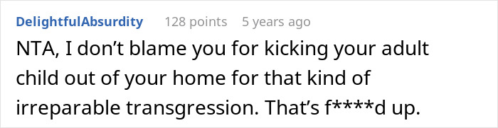 Reddit response calling out a daughter's cruel outburst after a dad tries to hold his family together. Reddit response calling out a daughter's cruel outburst after a dad tries to hold his family together.