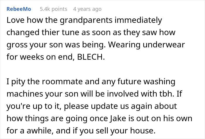 Grown Man Hates Doing Laundry, Doesn't Understand Why His Family Calls Him Out On His Stinky Clothes