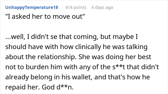 User reaction about a breakup and couple fights over cashews and olive oil User reaction about a breakup and couple fights over cashews and olive oil