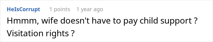 A user question about child support and visitation following a wife's secret affair. A user question about child support and visitation following a wife's secret affair.