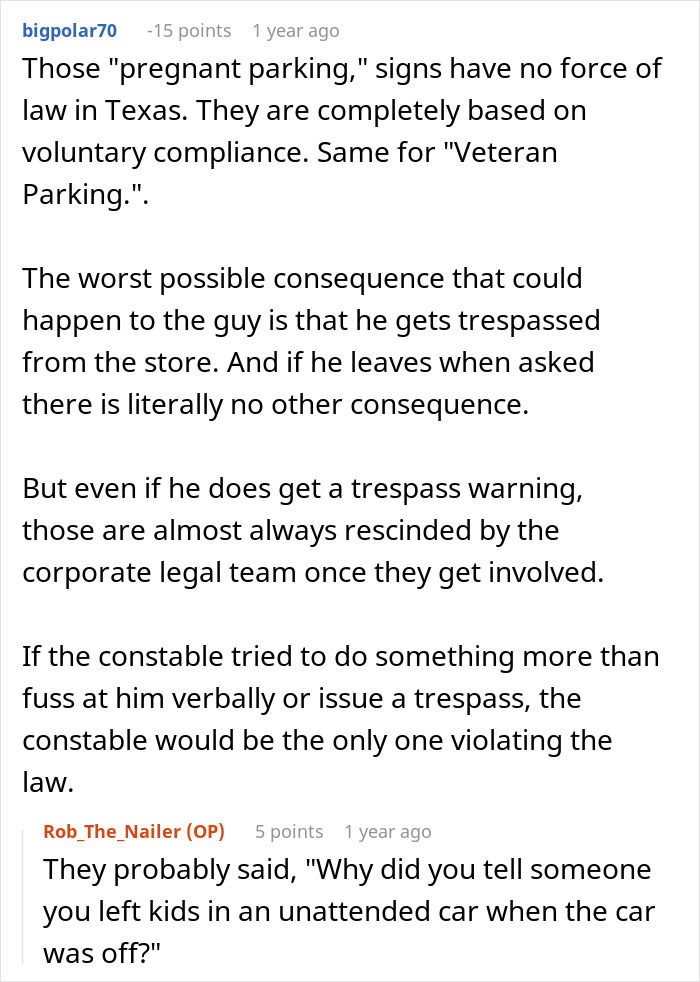 Man Steals A Family Parking Spot And Tells One Lie That Makes The Situation Much More Serious