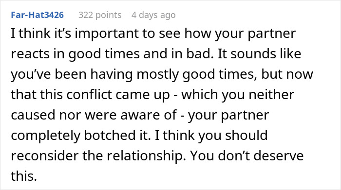 Comment about reconsidering the relationship after partner breaks up Comment about reconsidering the relationship after partner breaks up