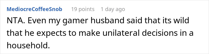 Guy Learns Why You Should Always Consult Your Wife Before Letting Your Mom Move In For 6 Weeks