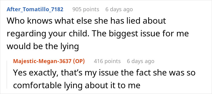 Reddit user comment about an aunt who leaves her niece alone at school and lies about it Reddit user comment about an aunt who leaves her niece alone at school and lies about it