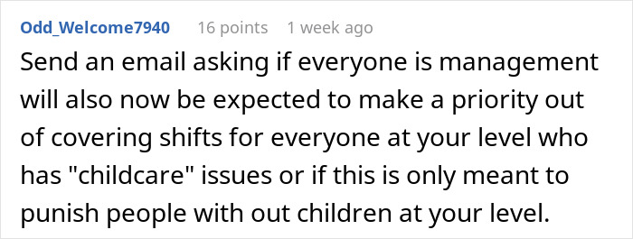 Mom Of Two Tries To Make Her Childcare Problem Her Coworker’s Responsibility, Balks At His Reaction Mom Of Two Tries To Make Her Childcare Problem Her Coworker’s Responsibility, Balks At His Reaction