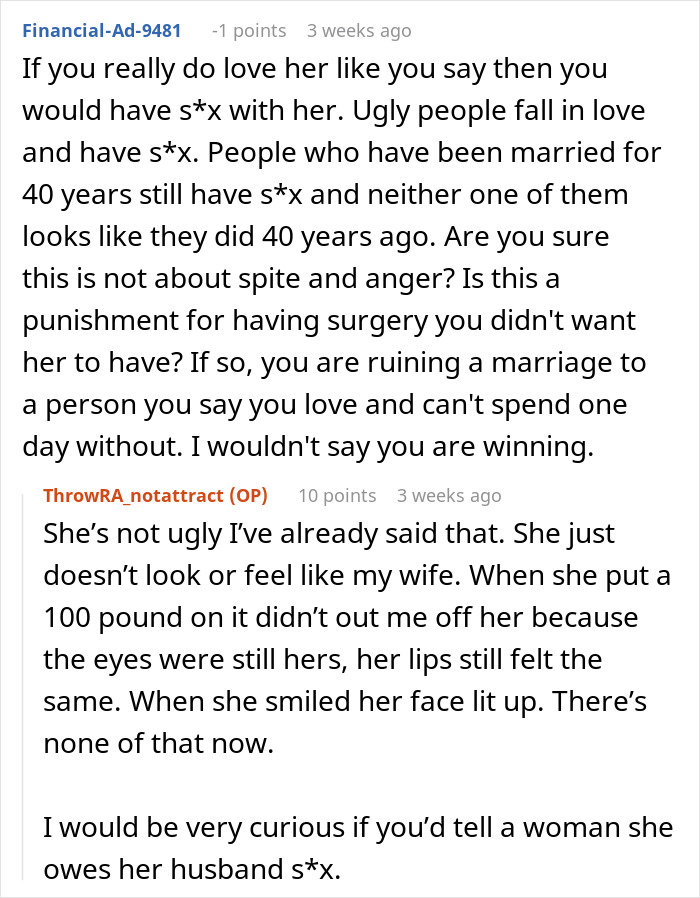 Brother’s Cruel Jokes About His Sister’s Surgeries Leave Her Devastated And Her Husband Unable To Leave Brother’s Cruel Jokes About His Sister’s Surgeries Leave Her Devastated And Her Husband Unable To Leave