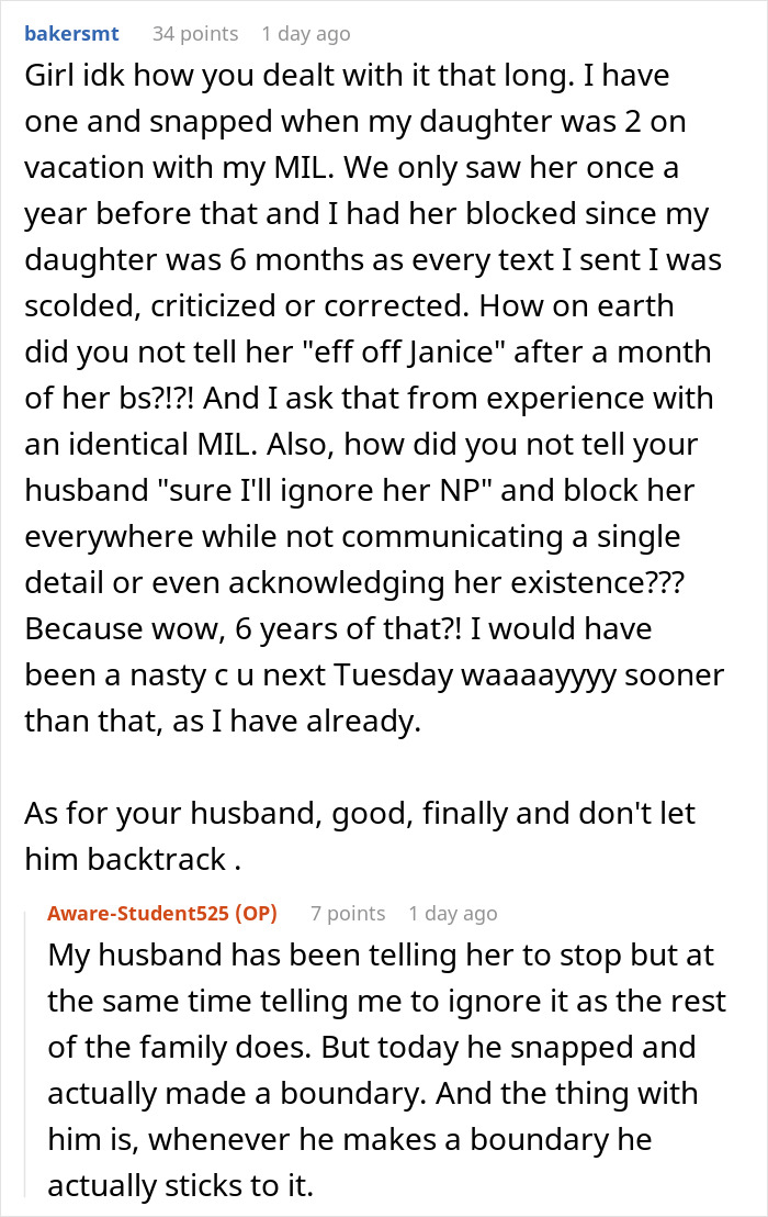 Husband Finally Snaps After Years Of MIL Acting Like The Family Manager And Disrespecting Wife Husband Finally Snaps After Years Of MIL Acting Like The Family Manager And Disrespecting Wife