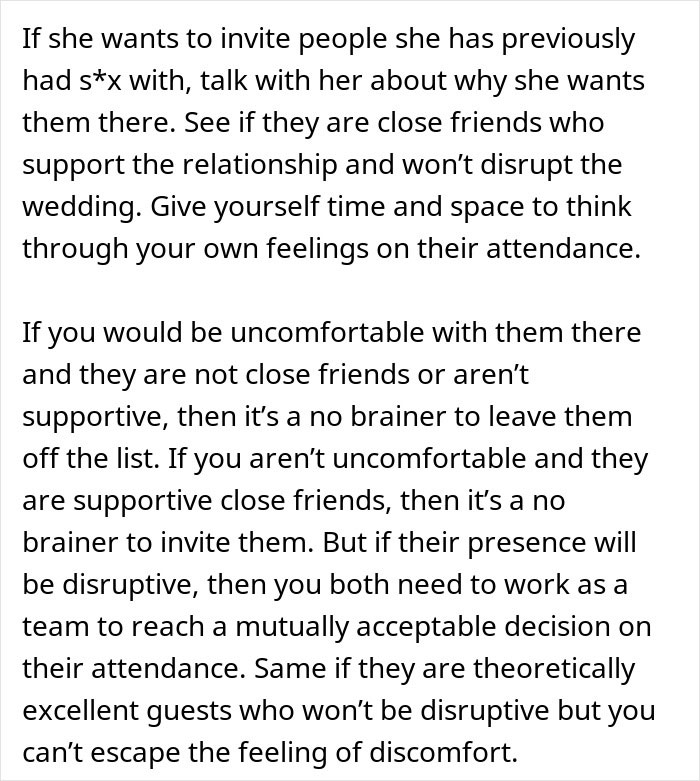 Advice on inviting past partners to a wedding and managing feelings for a stress-free engagement Advice on inviting past partners to a wedding and managing feelings for a stress-free engagement
