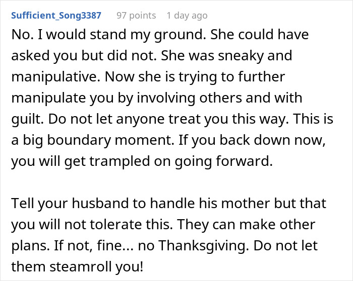 MIL's Gift Comes With Specific Conditions, She's Left In Tears When Woman Refuses To Accept Them MIL's Gift Comes With Specific Conditions, She's Left In Tears When Woman Refuses To Accept Them