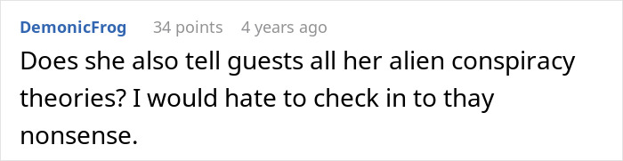 Hotel Tells Employee To Not Bring Untrained Dog To Work, She Calls Them "Satanic Reptilian Illuminati" Hotel Tells Employee To Not Bring Untrained Dog To Work, She Calls Them "Satanic Reptilian Illuminati"