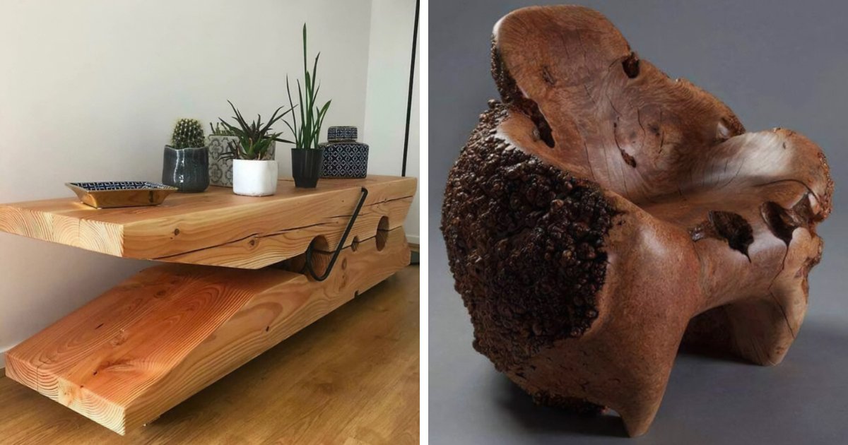 66 Clever Wooden Creations That Make Ordinary Materials Look Anything But Ordinary