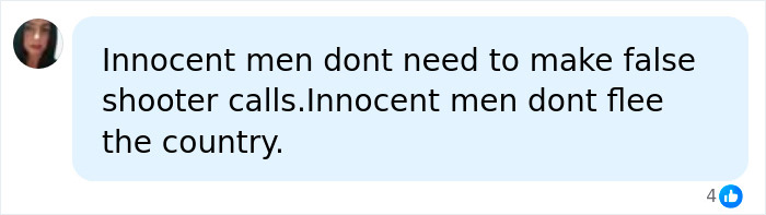 Social media comment about false shooter calls in Cornell 7 case Social media comment about false shooter calls in Cornell 7 case
