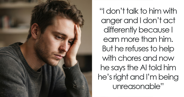 Lazy Guy Refuses To Do Housework, Gets AI Jury To Back Him Up And It Backfires Horribly