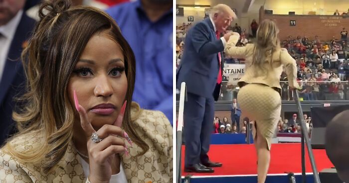 “She Can Barely Move”: Nicki Minaj Sparks Concern As People Notice Her Unusual Walk At Trump Rally