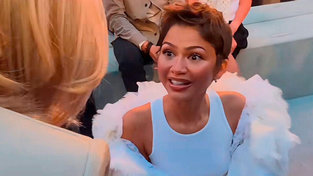 Zendaya Under Fire For “Rude” Gesture Towards France’s First Lady During Paris Fashion Week