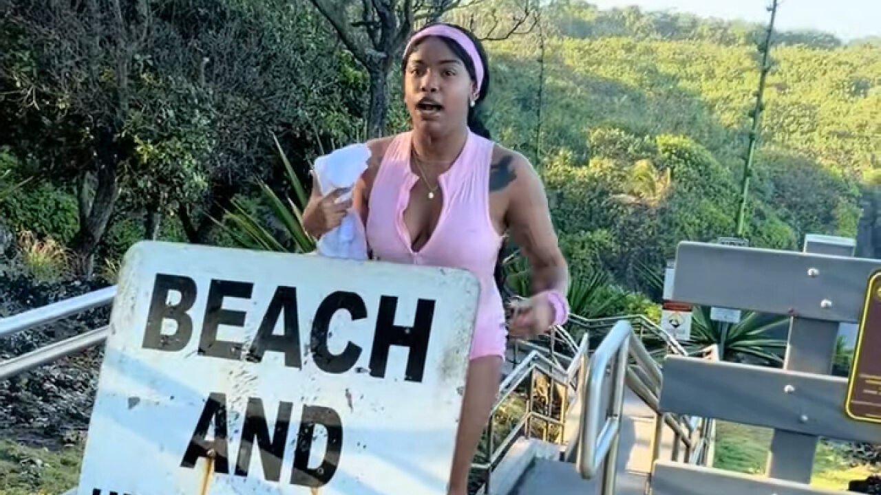 “Everyone Hates Tourists”: Woman Defies Beach Warnings For Viral Video, What Happened Next Has People Furious