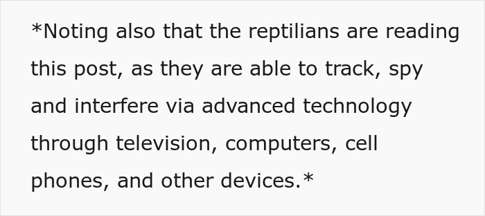 Hotel Tells Employee To Not Bring Untrained Dog To Work, She Calls Them "Satanic Reptilian Illuminati" Hotel Tells Employee To Not Bring Untrained Dog To Work, She Calls Them "Satanic Reptilian Illuminati"