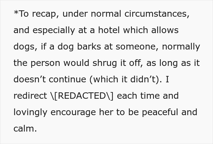 Hotel Tells Employee To Not Bring Untrained Dog To Work, She Calls Them "Satanic Reptilian Illuminati" Hotel Tells Employee To Not Bring Untrained Dog To Work, She Calls Them "Satanic Reptilian Illuminati"