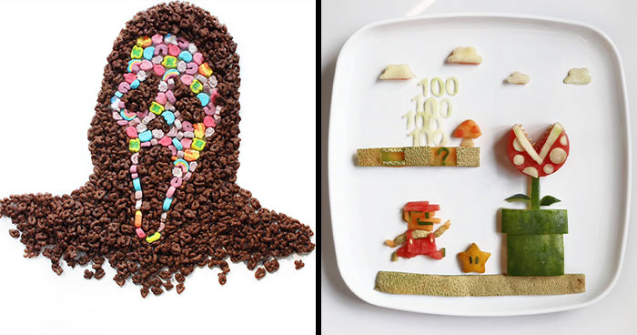 This Artist Makes Playful Art From Fruits, Vegetables, Candy, And More (25 New Pics)
