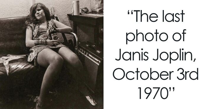 60 Photos That Nobody Knew At The Time Would End Up Being The Very Last Ever Taken Of The People In Them