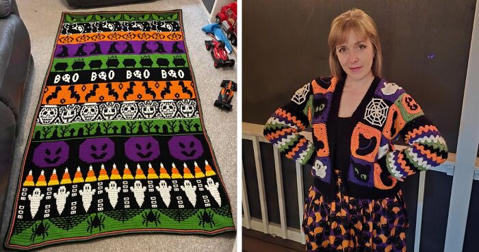 86 Fun And Spooky Crochet Projects People Rushed To Finish Before Halloween