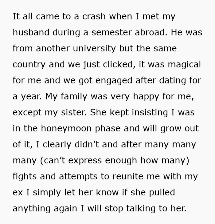 Social media text detailing issues with a guy keeps pursuing ex despite boundaries.