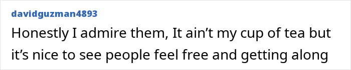 A positive social media comment about the community spirit at The Gathering Of The Juggalos