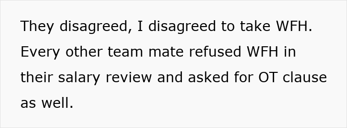 Person Realizes Company's Strict Work-From-Office Rules Might Actually Come In Handy Person Realizes Company's Strict Work-From-Office Rules Might Actually Come In Handy