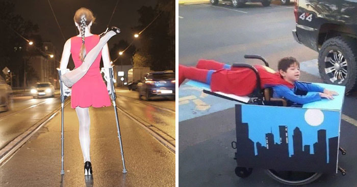 67 Creative And Hilarious People With Disabilities Who Won Halloween