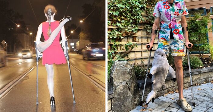 67 Creative And Hilarious People With Disabilities Who Won Halloween