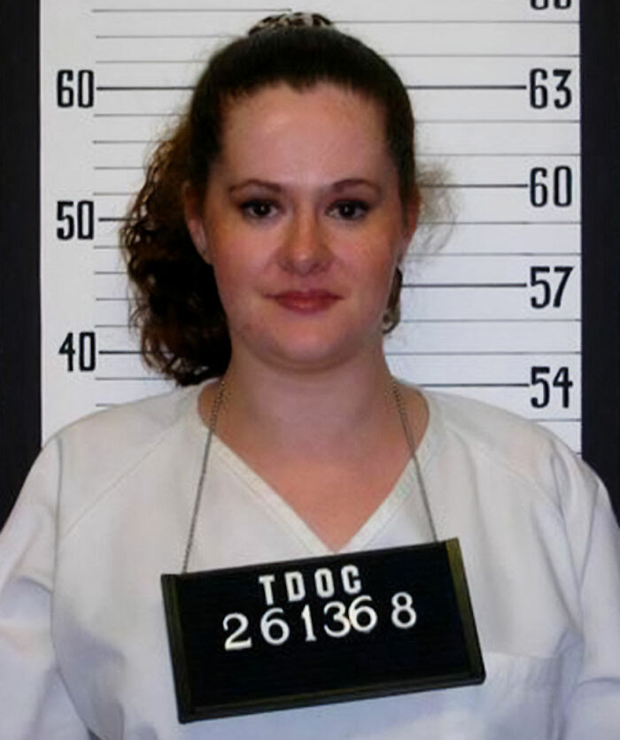 Mugshot of Christa Pike, the inmate whose memories of a botched lethal injection were detailed by a doctor