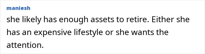 User comment reacting to recent news about Knots Landing star Donna Mills.