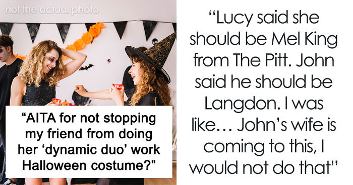 Wife Furious That Husband And ‘Work Wife’ Wear Matching Halloween Costumes