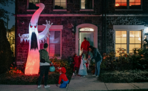 Mom Calls Neighbor’s Halloween Display “Sick,” Then Decides She Has To Do Something About It