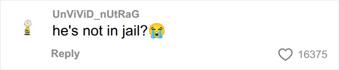 A social media comment asking hes not in jail about a looksmaxxing camp event. A social media comment asking hes not in jail about a looksmaxxing camp event.