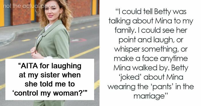 Woman Tells Brother To “Control His Wife” Because Of How She Dresses, He Laughs And Walks Out