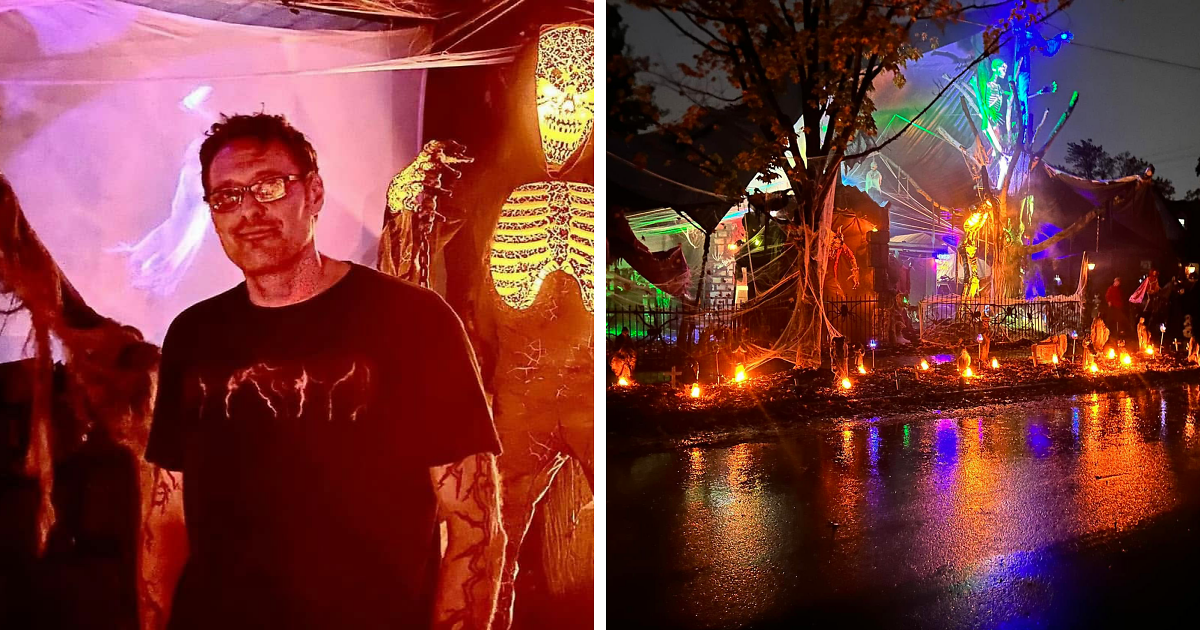 Neighborhood ‘Karen’ Complains About Dad’s Epic Halloween Display, Then The Whole Community Gets Involved