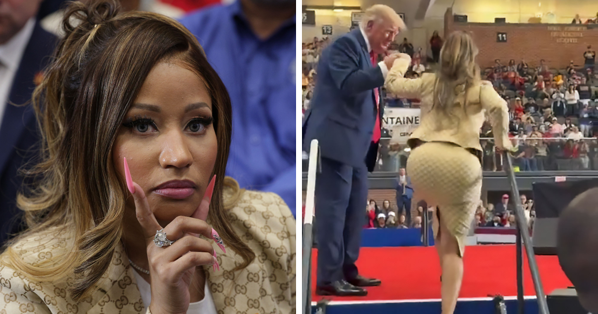 “She Can Barely Move”: Nicki Minaj Sparks Concern As People Notice Her Unusual Walk At Trump Rally