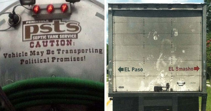 50 Truckers Who Turned Their Vehicles Into Giant Moving Jokes