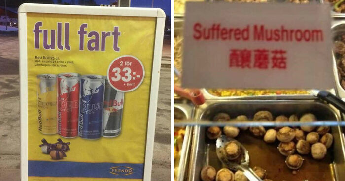 49 Translation Fails That Sound More Like Deliberate Comedy Than Honest Mistakes