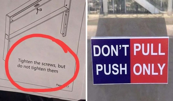 75 Hilariously Confusing Labels And Instructions That Raise More Questions Than They Answer