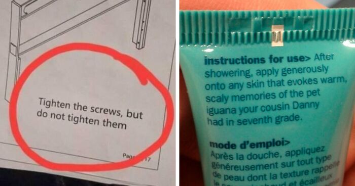75 Of The Funniest Product Labels, Instructions, And Signs To Make You Giggle