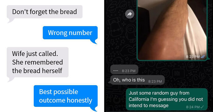 42 Wrong Number Texts That Escalated Into Absolutely Wild Conversations (New Pics)