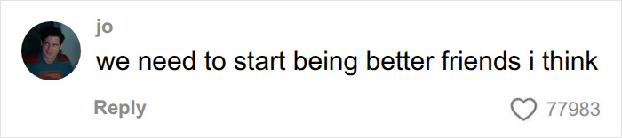 A comment reading we need to start being better friends i think reacting to expensive NYC hotels. A comment reading we need to start being better friends i think reacting to expensive NYC hotels.
