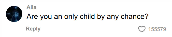 Online comment asking Are you an only child by any chance regarding NYC hotels debate. Online comment asking Are you an only child by any chance regarding NYC hotels debate.