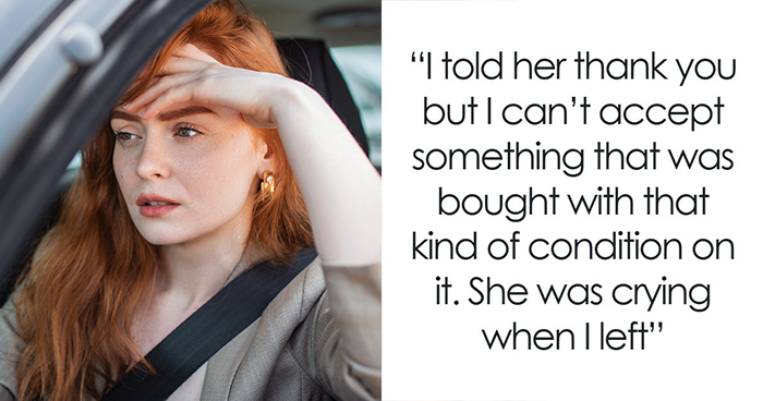 MIL’s Gift Comes With Specific Conditions, She’s Left In Tears When Woman Refuses To Accept Them
