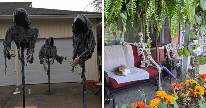 57 Pics Of Outdoor Halloween Decorations People Thought The Internet Should See