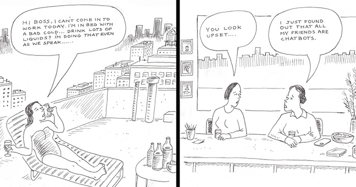37 New One-Panel Cartoons By This Artist Full Of Clever Observations And Unexpected Humor